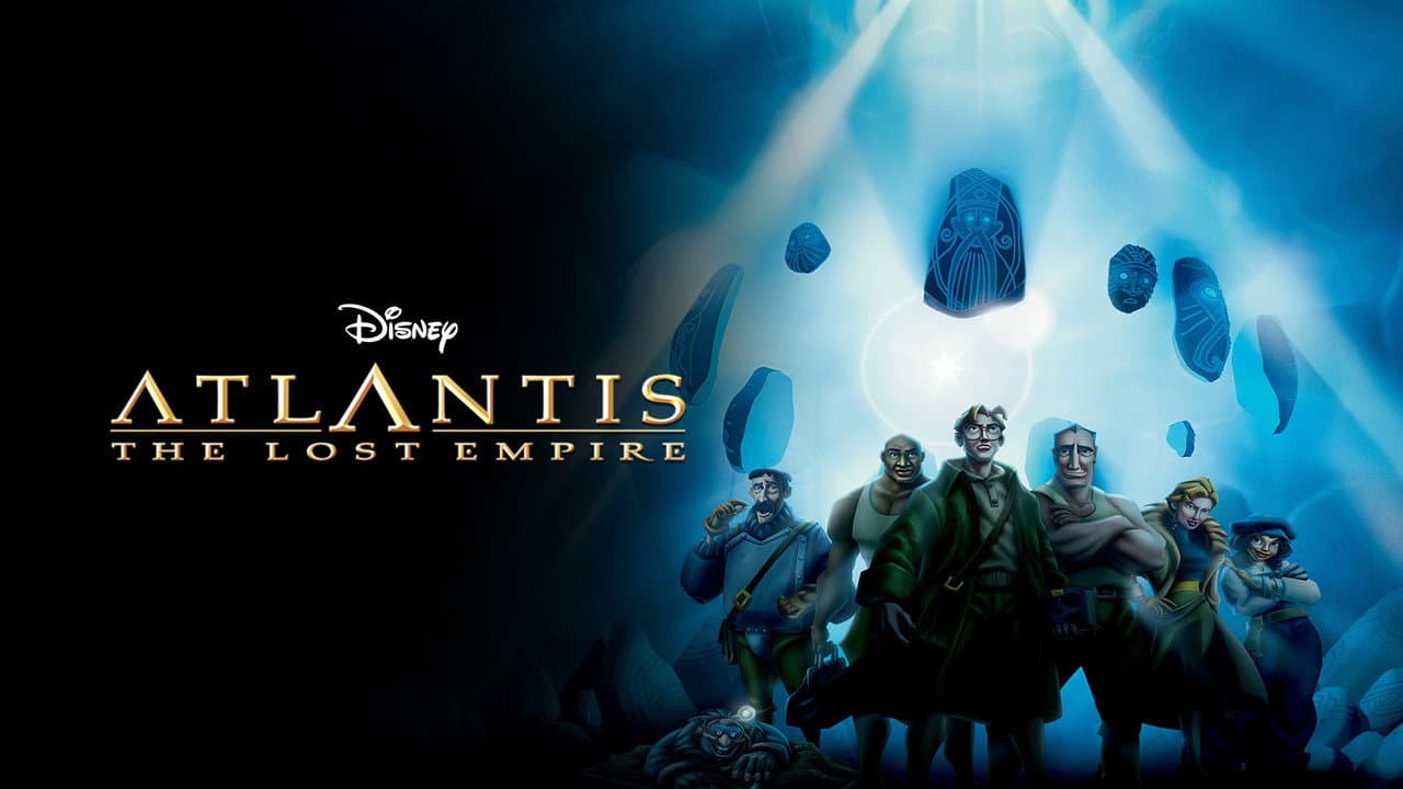 Atlantis: The Lost Empire — backdrops with title 6