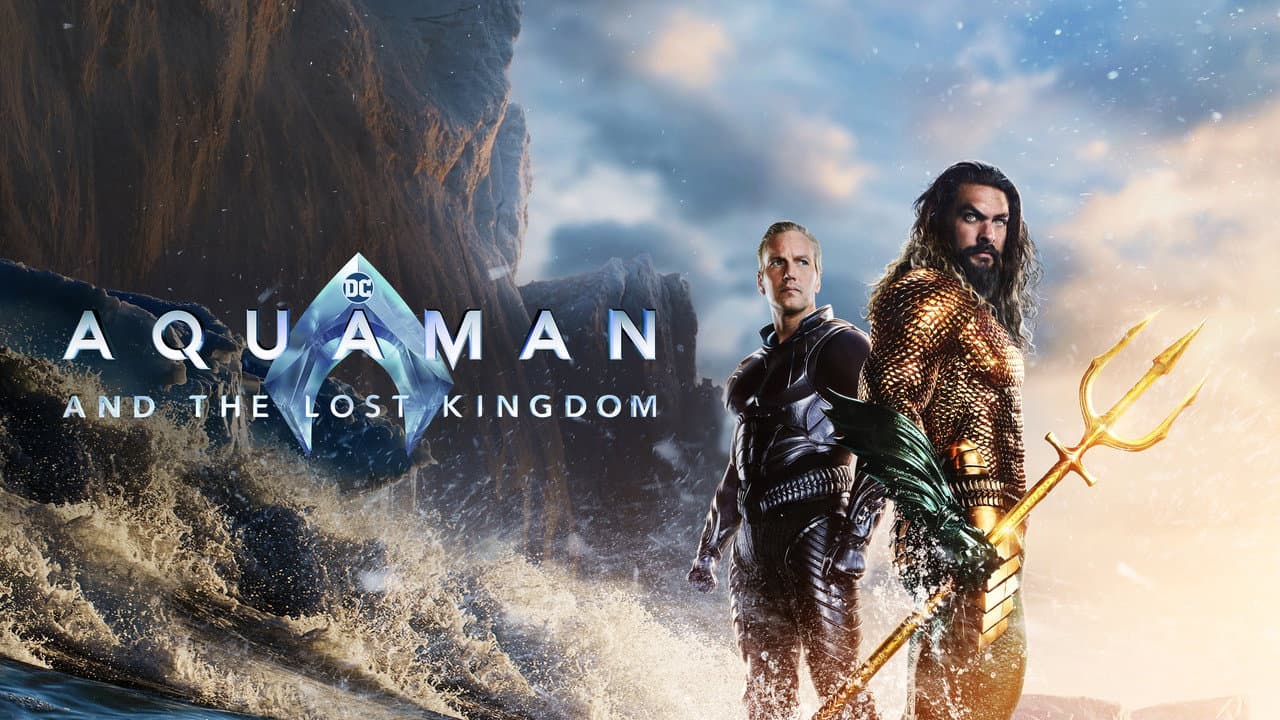 Aquaman and the Lost Kingdom — backdrops with title 3
