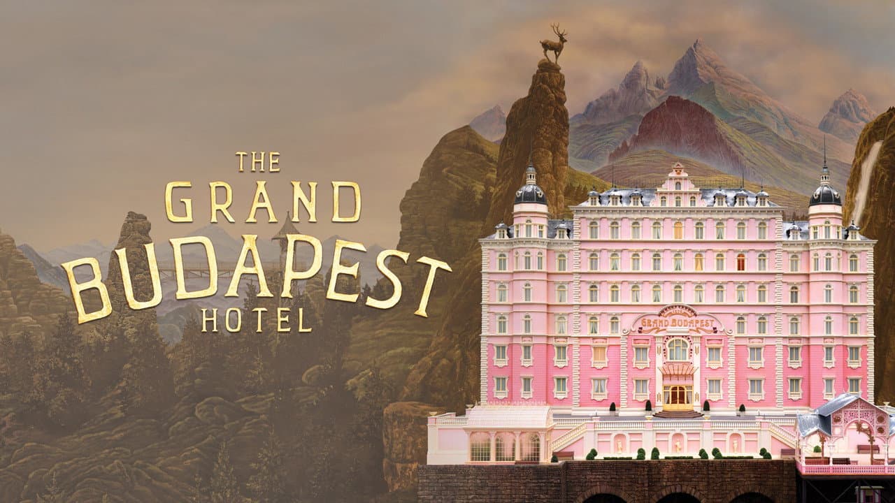 The Grand Budapest Hotel — backdrops with title 2