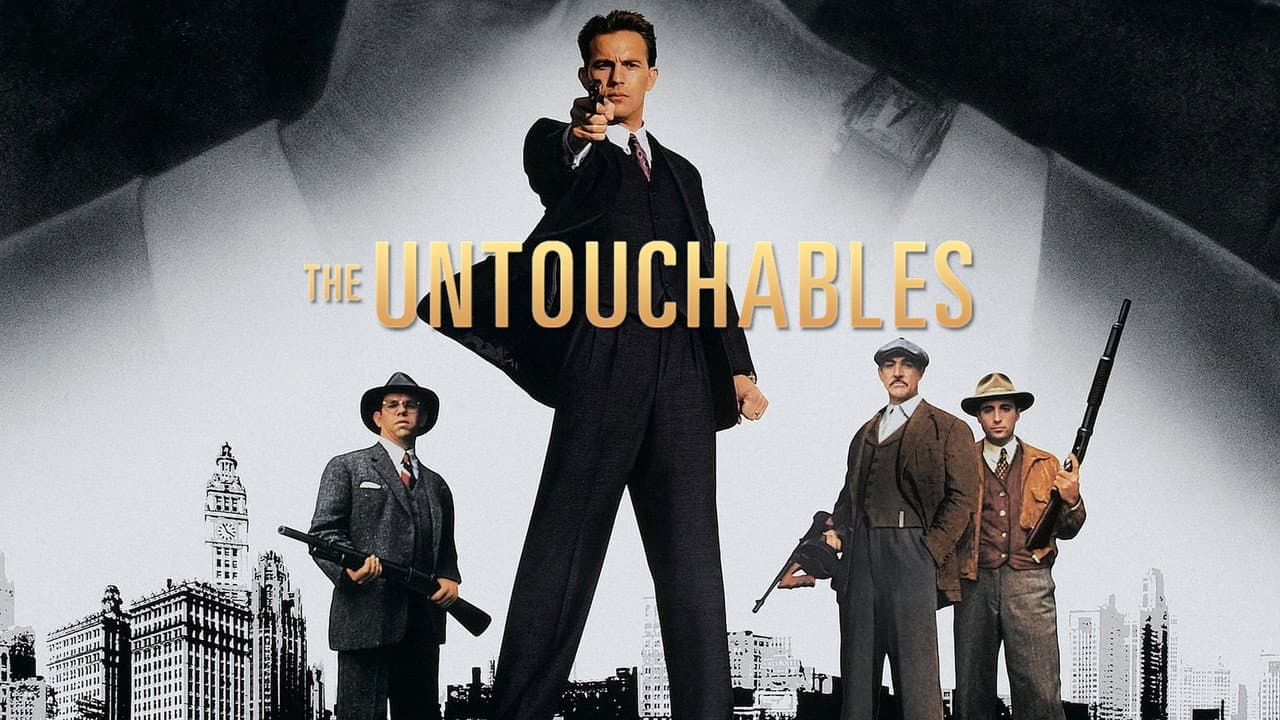 The Untouchables — backdrops with title 3