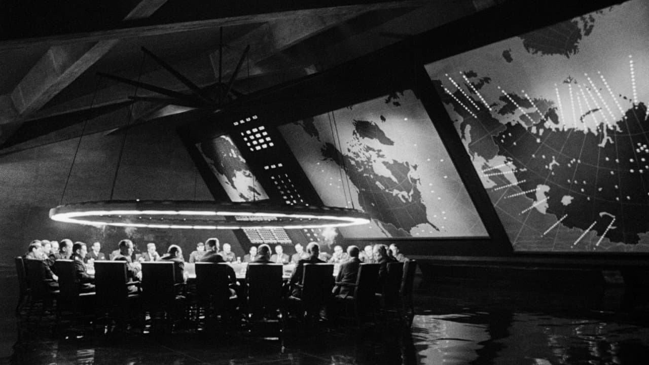 Dr. Strangelove or: How I Learned to Stop Worrying and Love the Bomb — backdrops 7