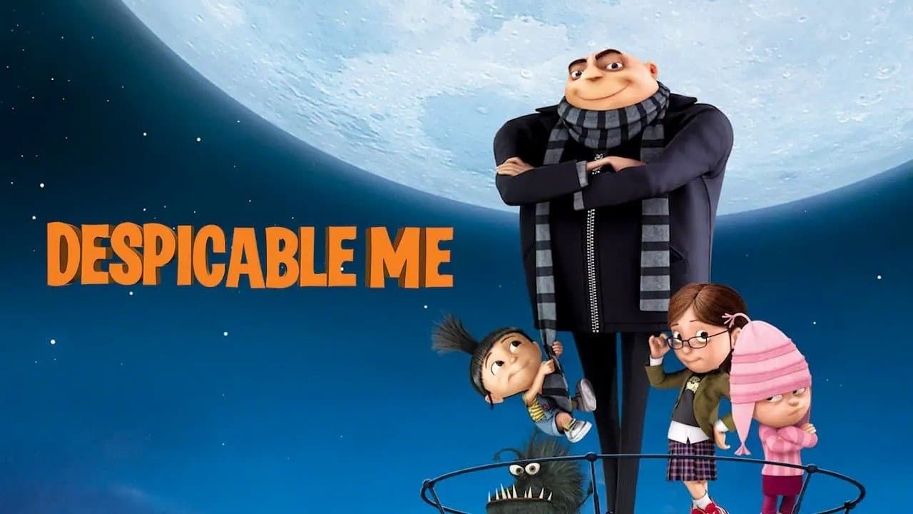 Despicable Me — backdrops with title 1