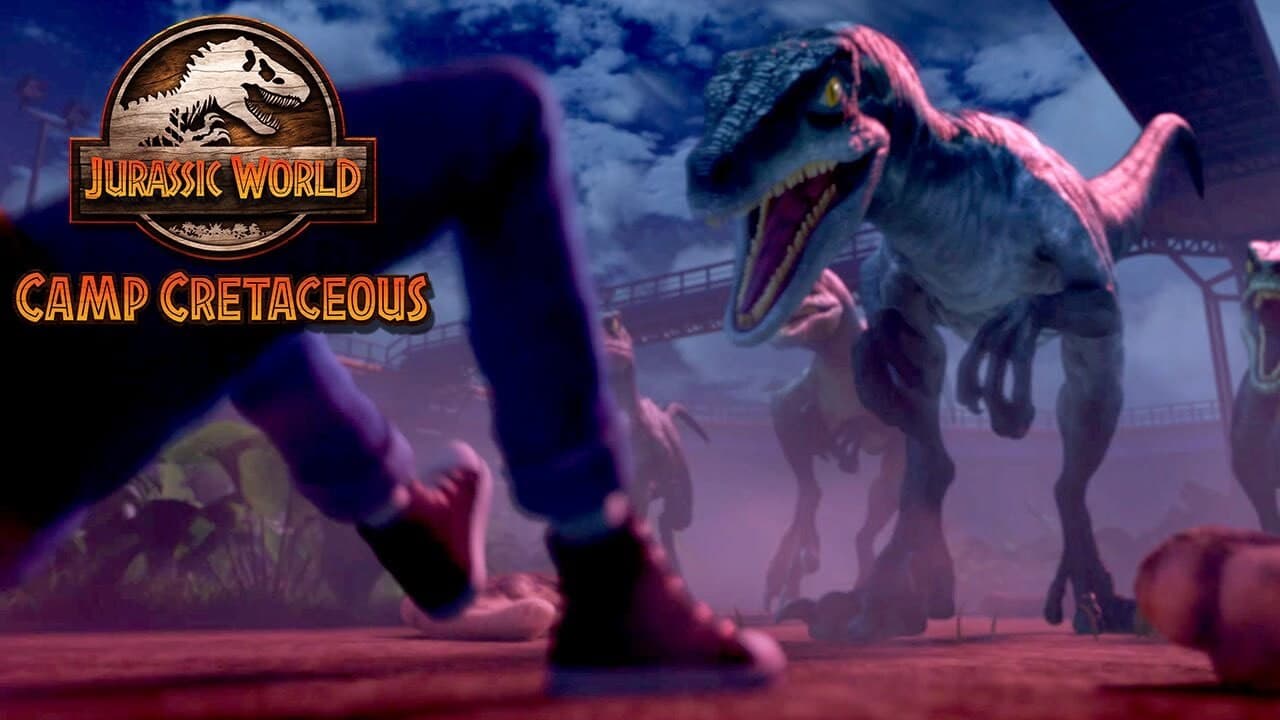 Jurassic World Camp Cretaceous — backdrops with title 1