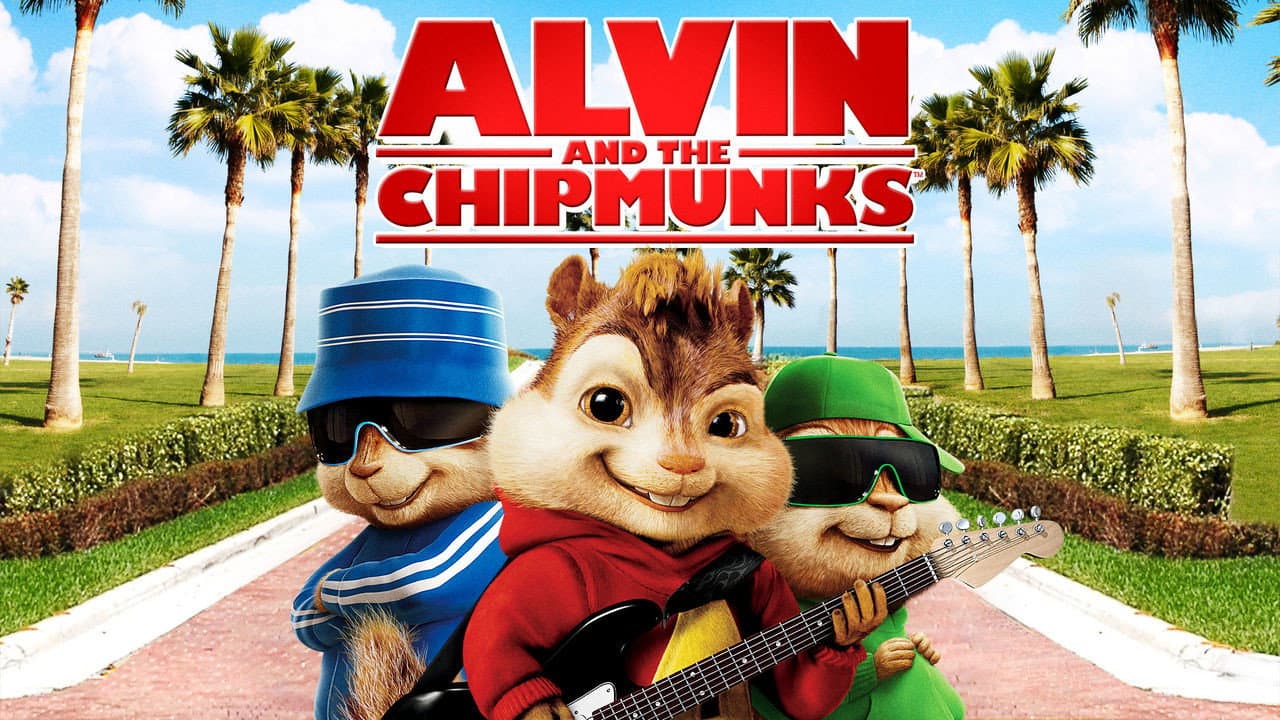 Alvin and the Chipmunks — backdrops with title 2