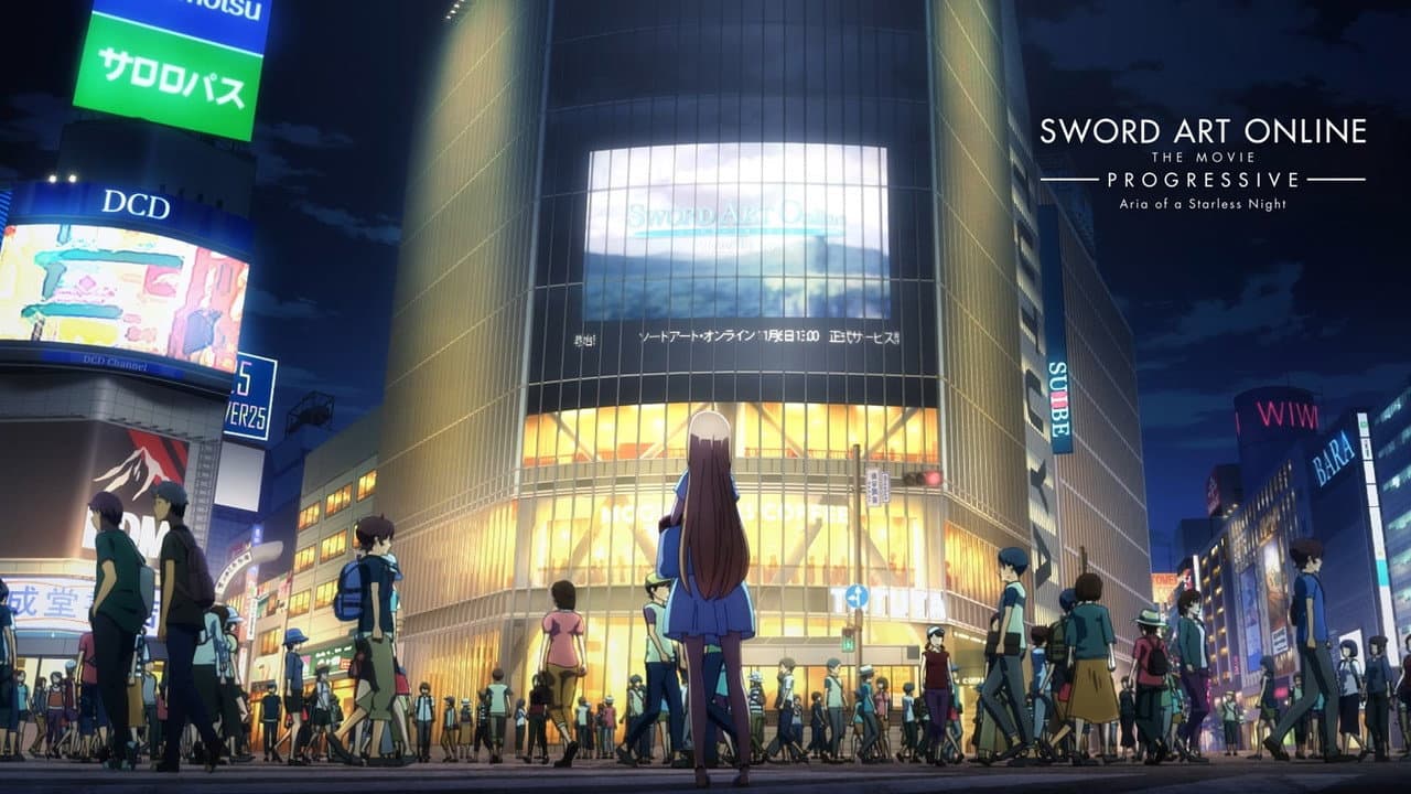 Sword Art Online the Movie - Progressive - Aria of a Starless Night — backdrops with title 1