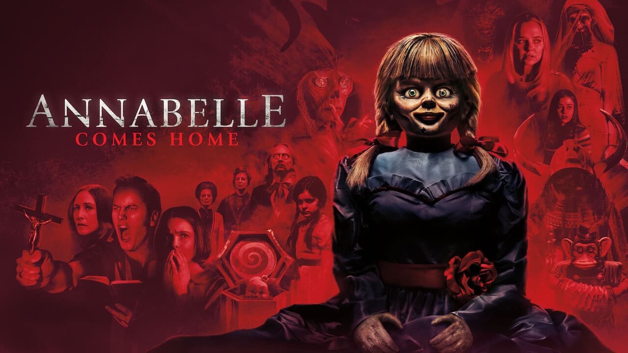 Annabelle Comes Home — backdrops with title 4