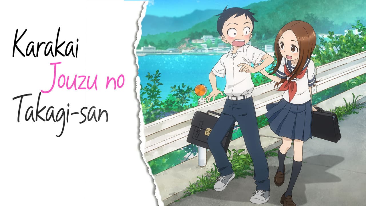 Teasing Master Takagi-san — backdrops with title 3