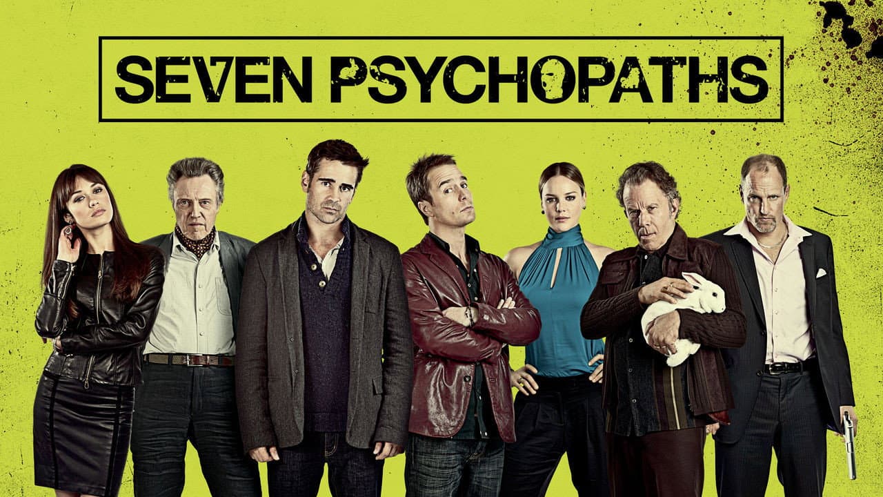 Seven Psychopaths — backdrops with title 4