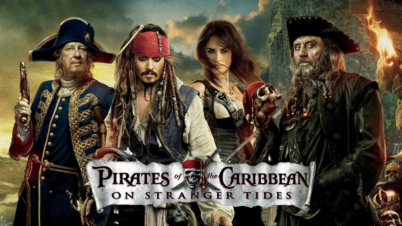 Pirates of the Caribbean: On Stranger Tides — backdrops with title 2