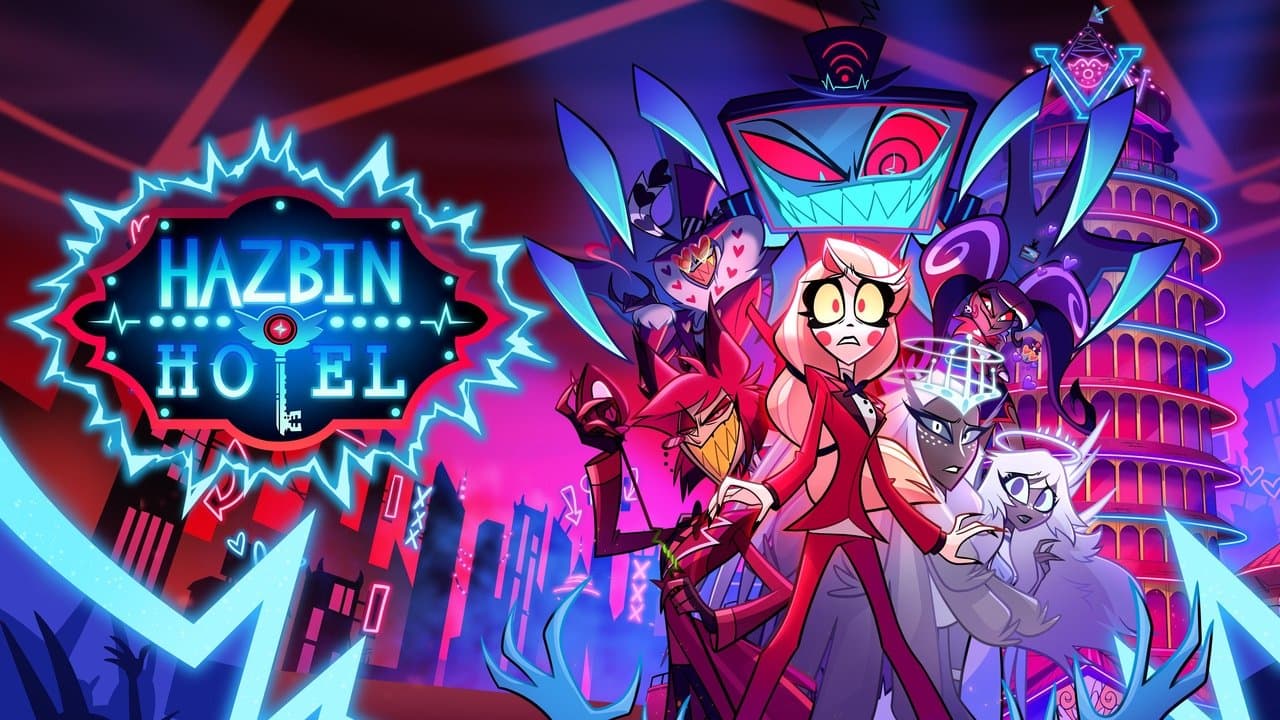 Hazbin Hotel — backdrops with title 3