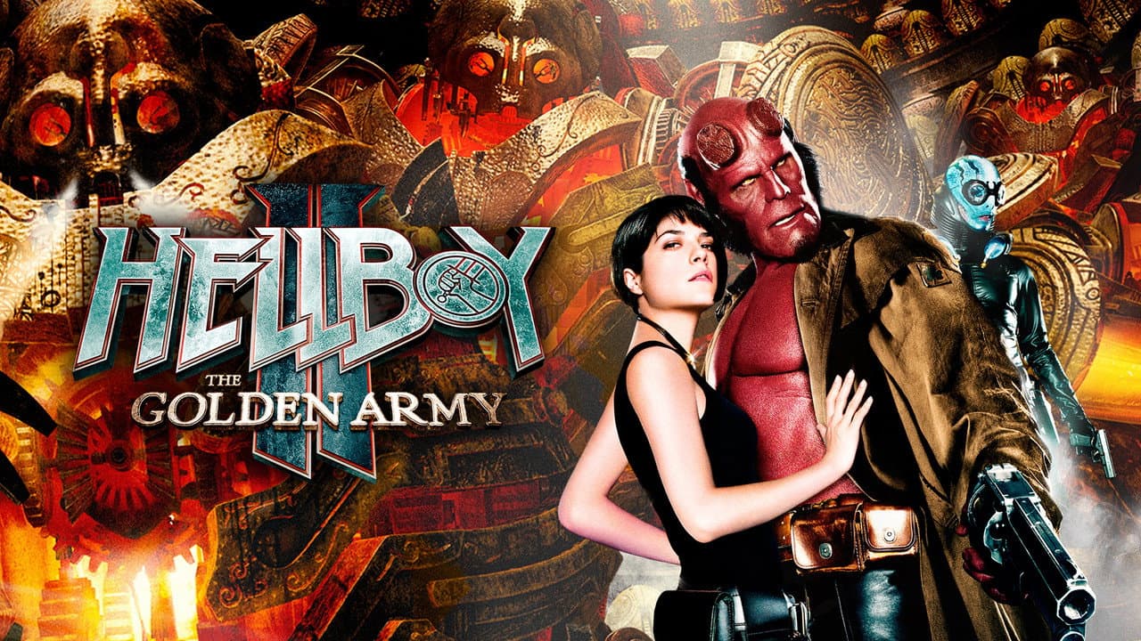 Hellboy II: The Golden Army — backdrops with title 1