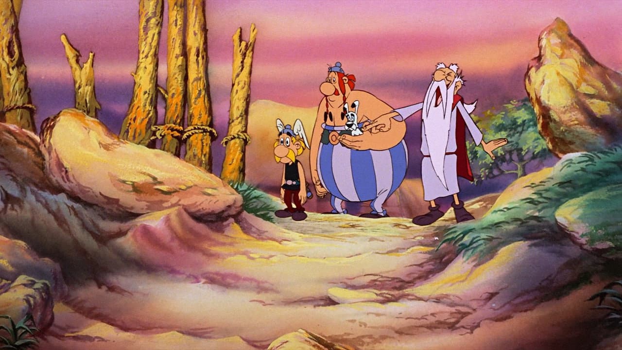 Asterix and the Big Fight — backdrops 3