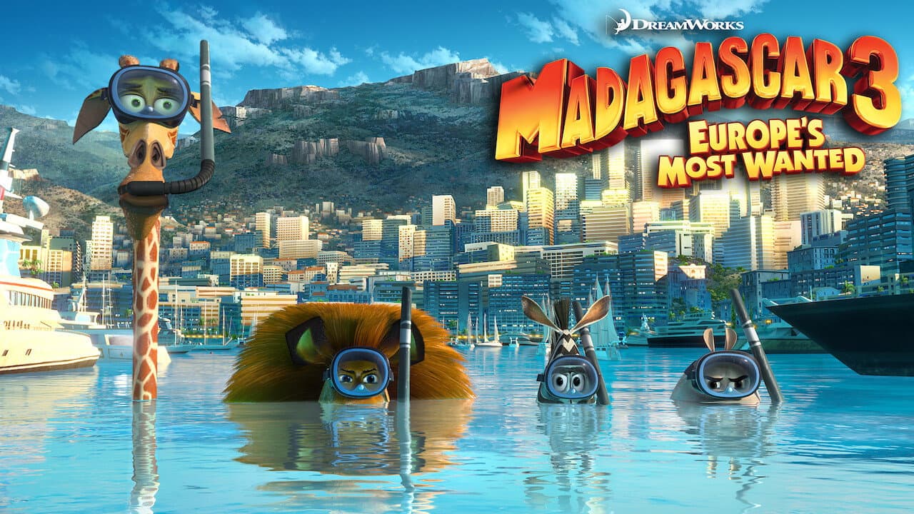 Madagascar 3: Europe's Most Wanted — backdrops with title 7