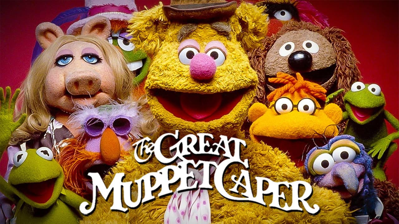 The Great Muppet Caper — backdrops with title 2
