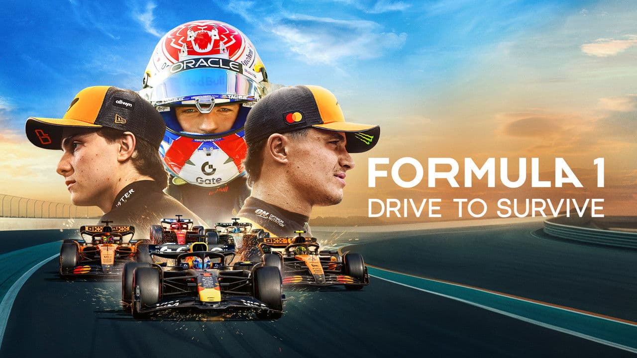 Formula 1: Drive to Survive — backdrops with title 1