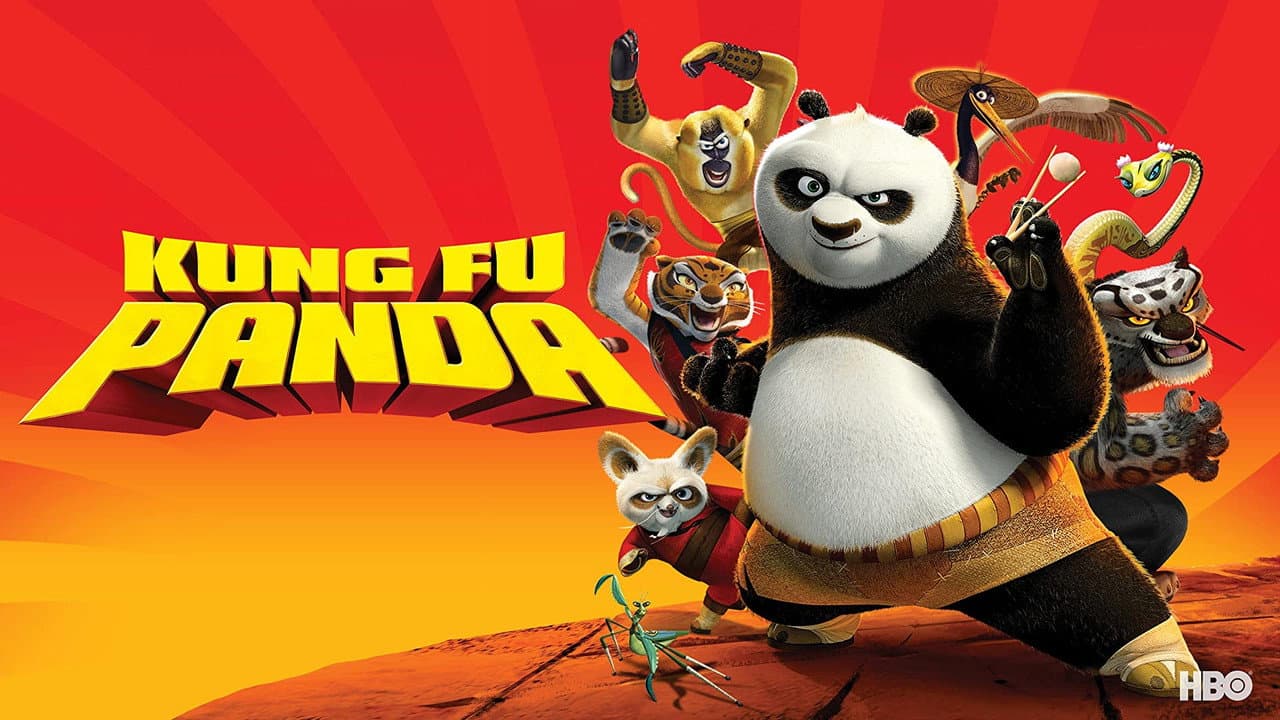 Kung Fu Panda — backdrops with title 8