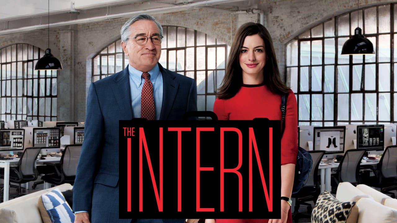 The Intern — backdrops with title 4