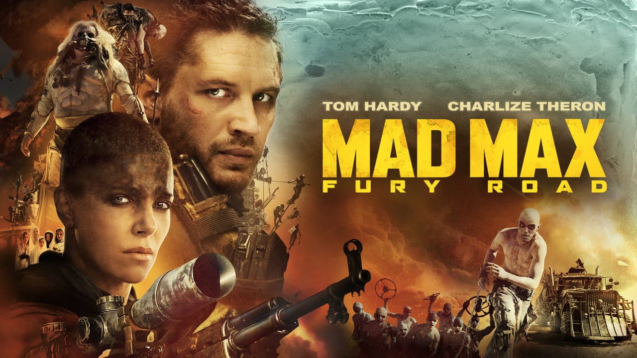 Mad Max: Fury Road — backdrops with title 3