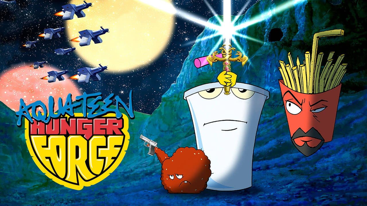 Aqua Teen Hunger Force — backdrops with title 6