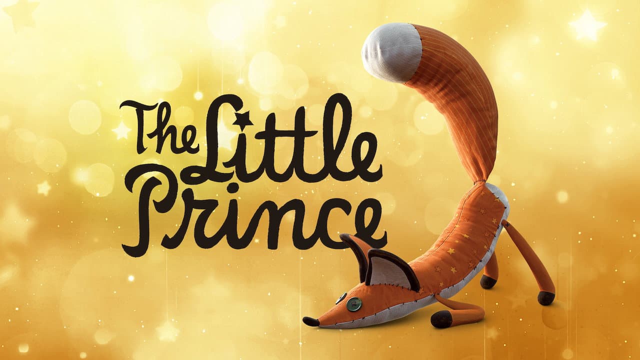 The Little Prince — backdrops with title 7