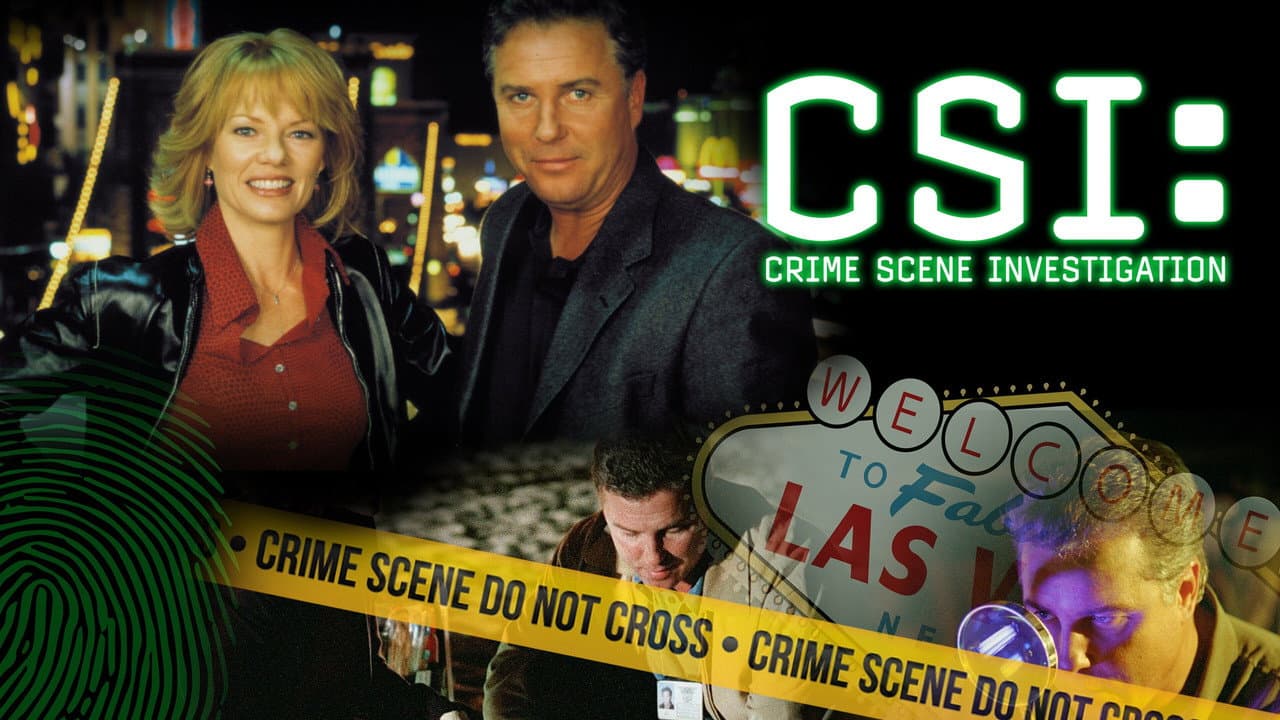 CSI: Crime Scene Investigation — backdrops with title 6