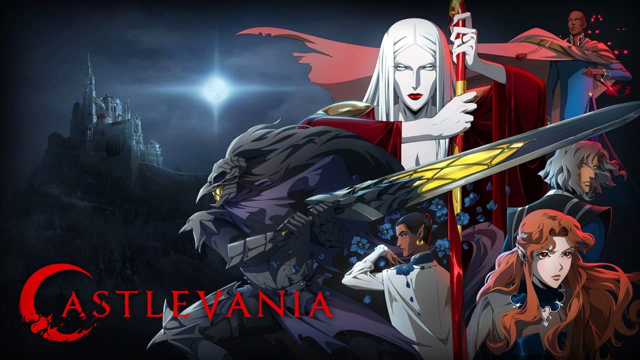Castlevania — backdrops with title 2