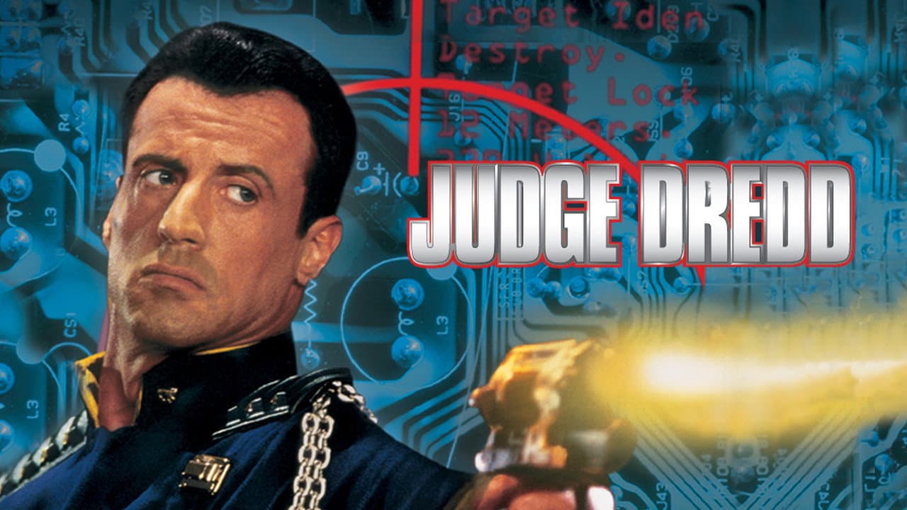 Judge Dredd — backdrops with title 3
