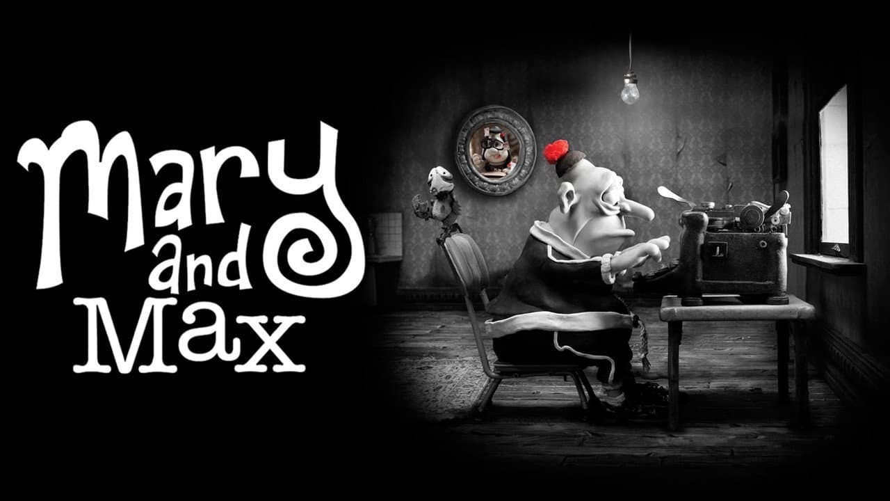 Mary and Max — backdrops with title 1