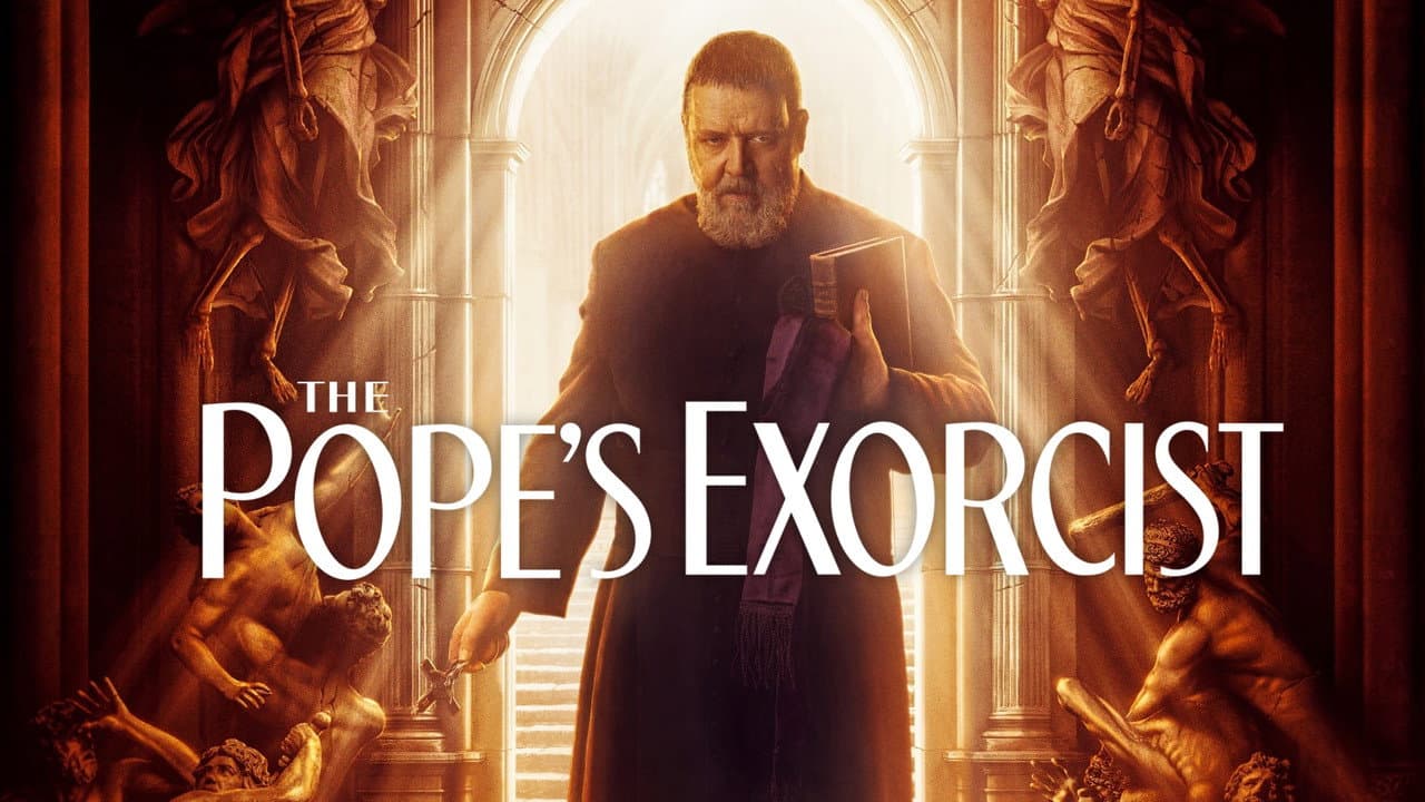 The Pope's Exorcist — backdrops with title 4