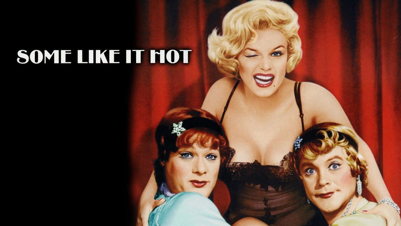 Some Like It Hot — backdrops with title 2