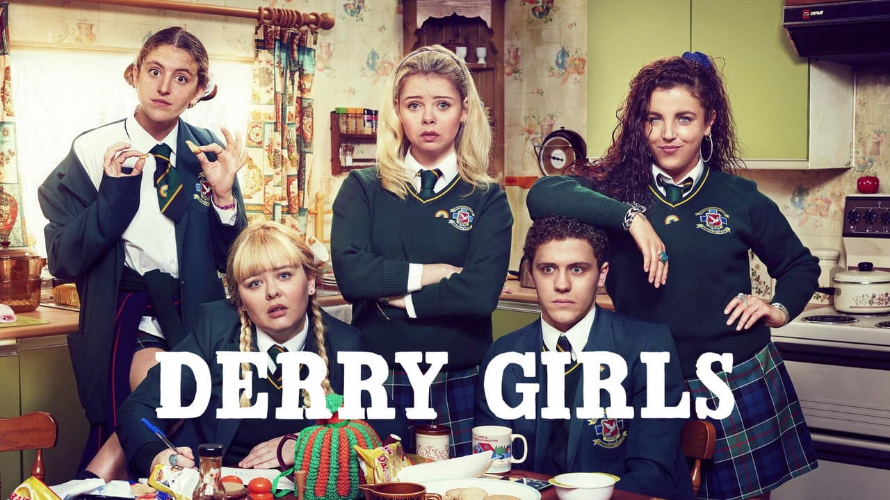 Derry Girls — backdrops with title 7