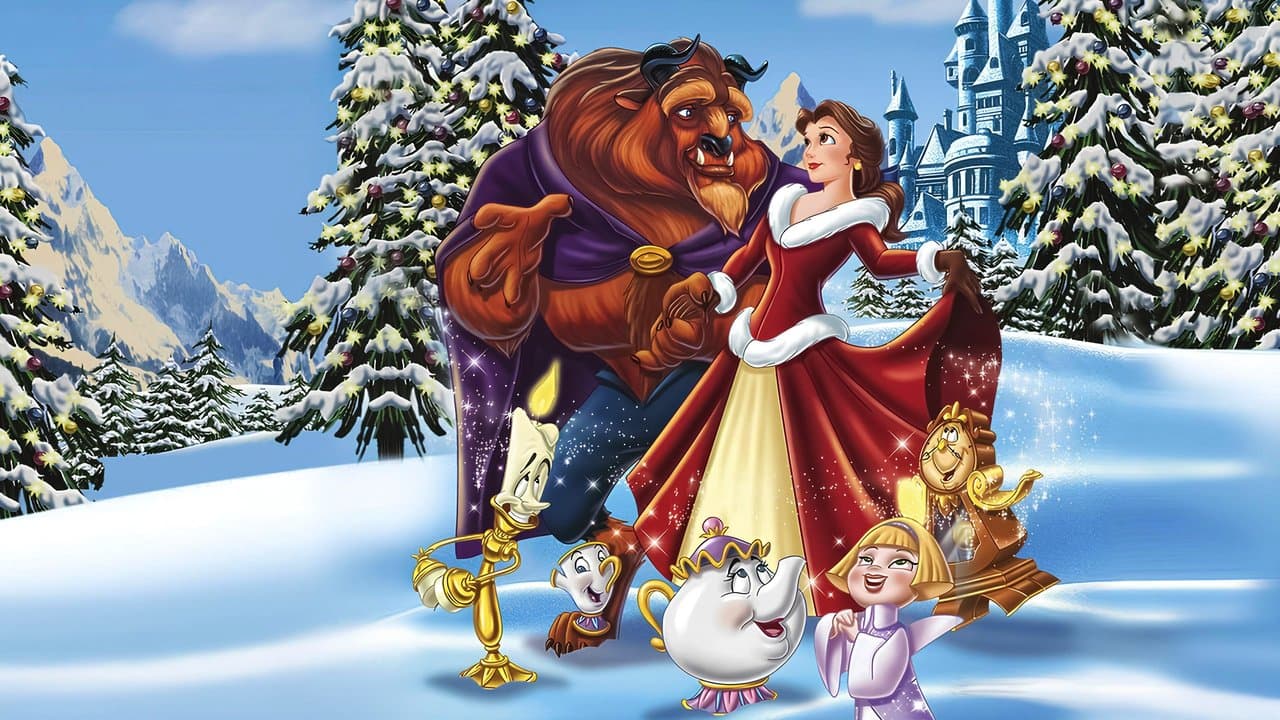 Beauty and the Beast: The Enchanted Christmas — backdrops 1