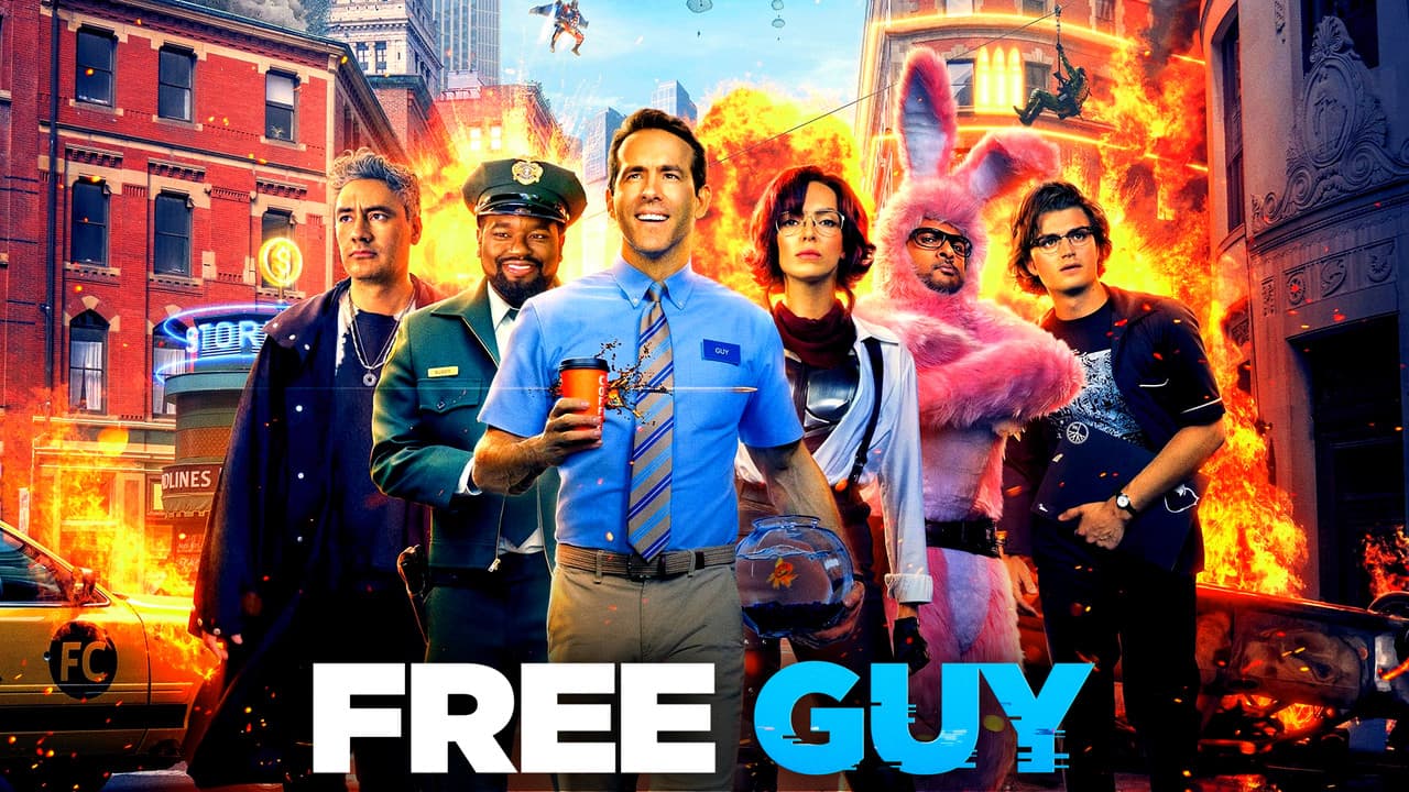 Free Guy — backdrops with title 7