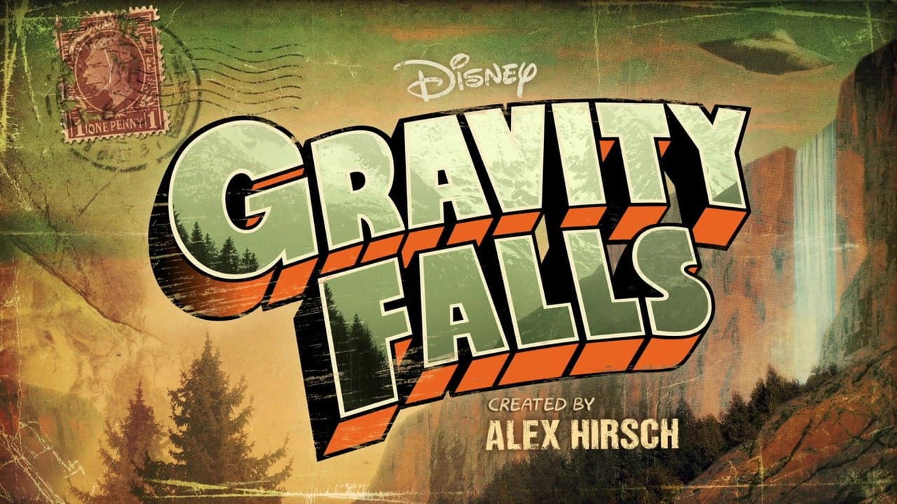 Gravity Falls — backdrops with title 3