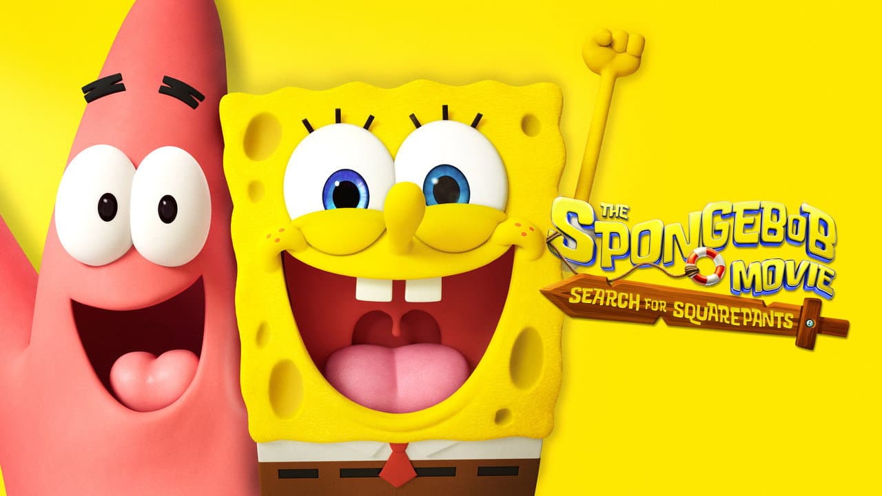 The SpongeBob Movie: Search for SquarePants — backdrops with title 4
