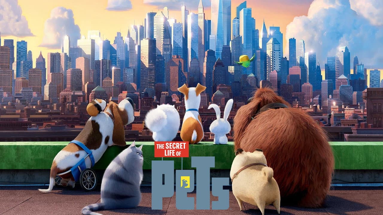 The Secret Life of Pets — backdrops with title 8