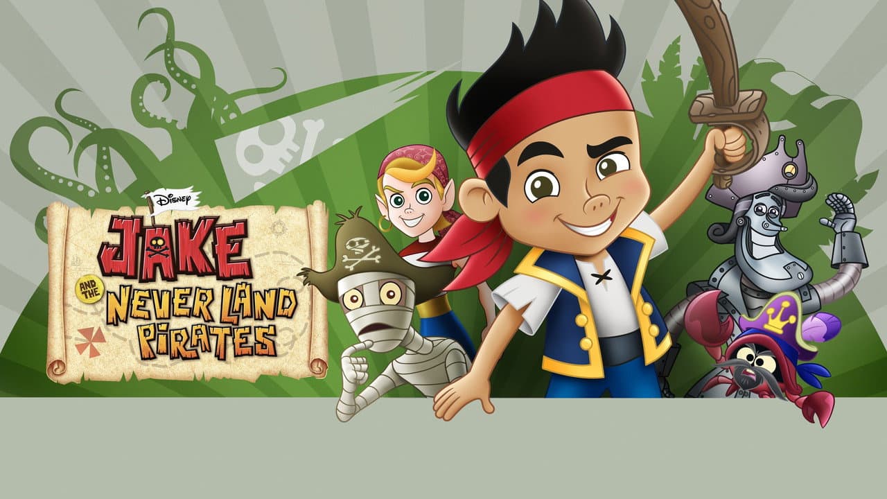 Jake and the Never Land Pirates — backdrops with title 7