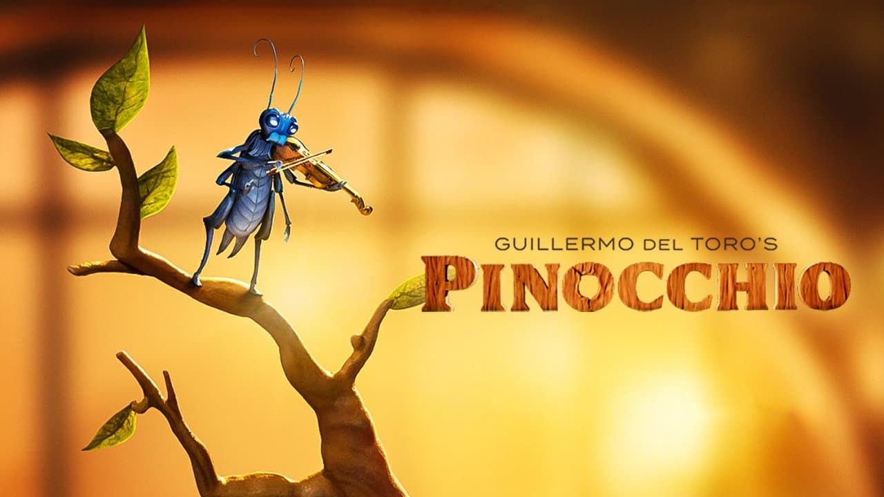 Guillermo del Toro's Pinocchio — backdrops with title 6