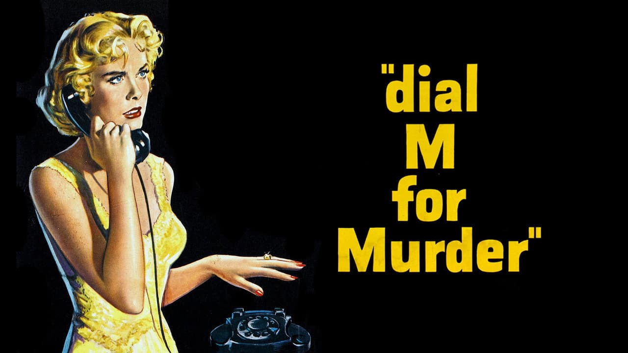 Dial M for Murder — backdrops with title 4