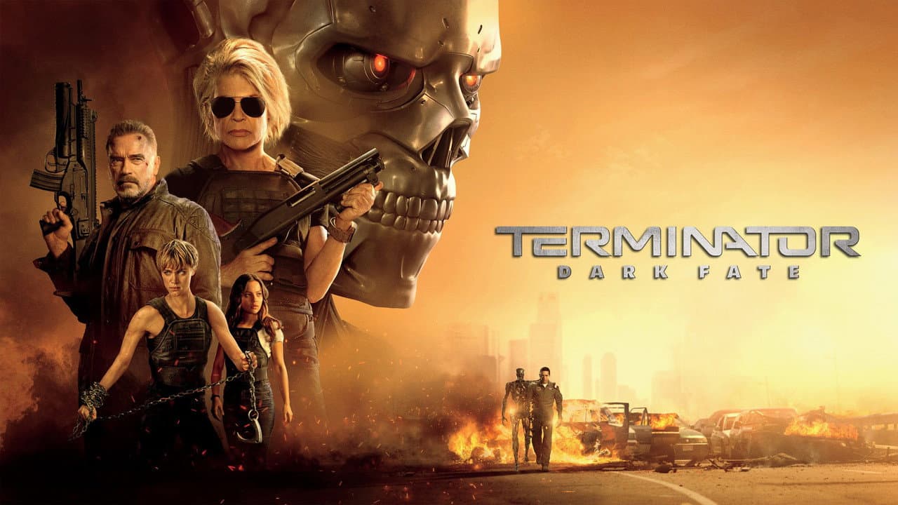 Terminator: Dark Fate — backdrops with title 2