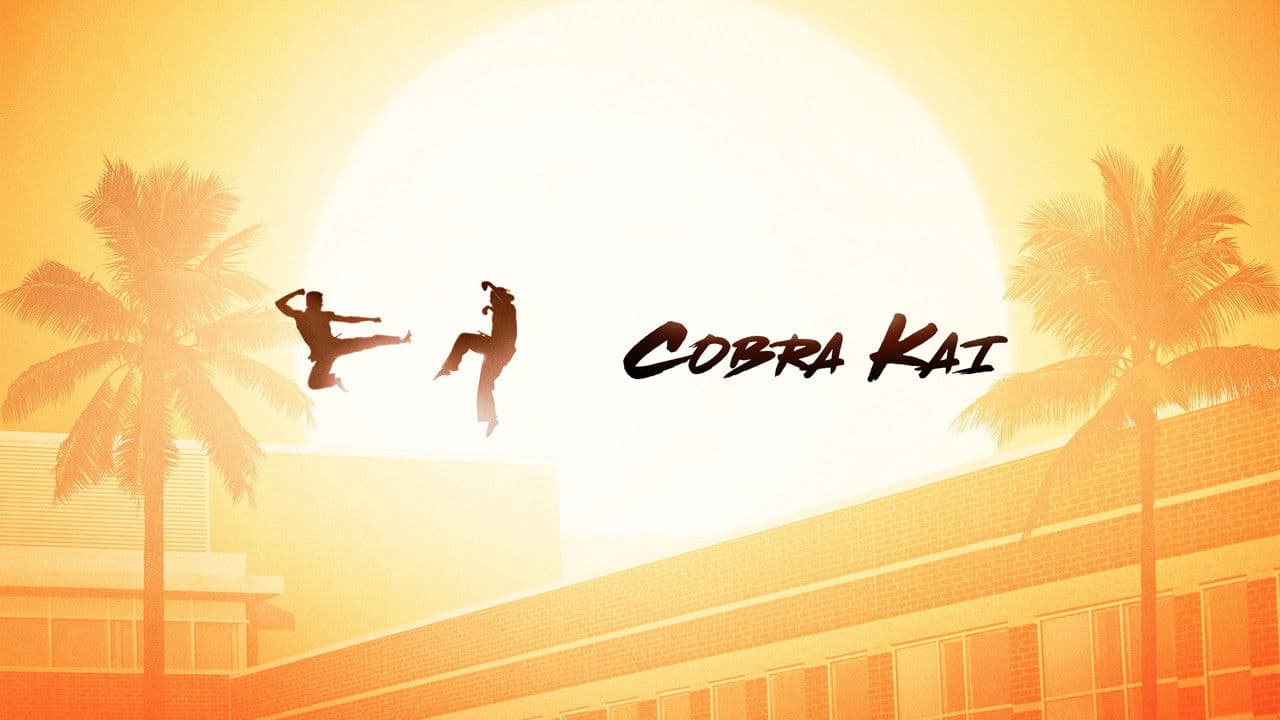 Cobra Kai — backdrops with title 4