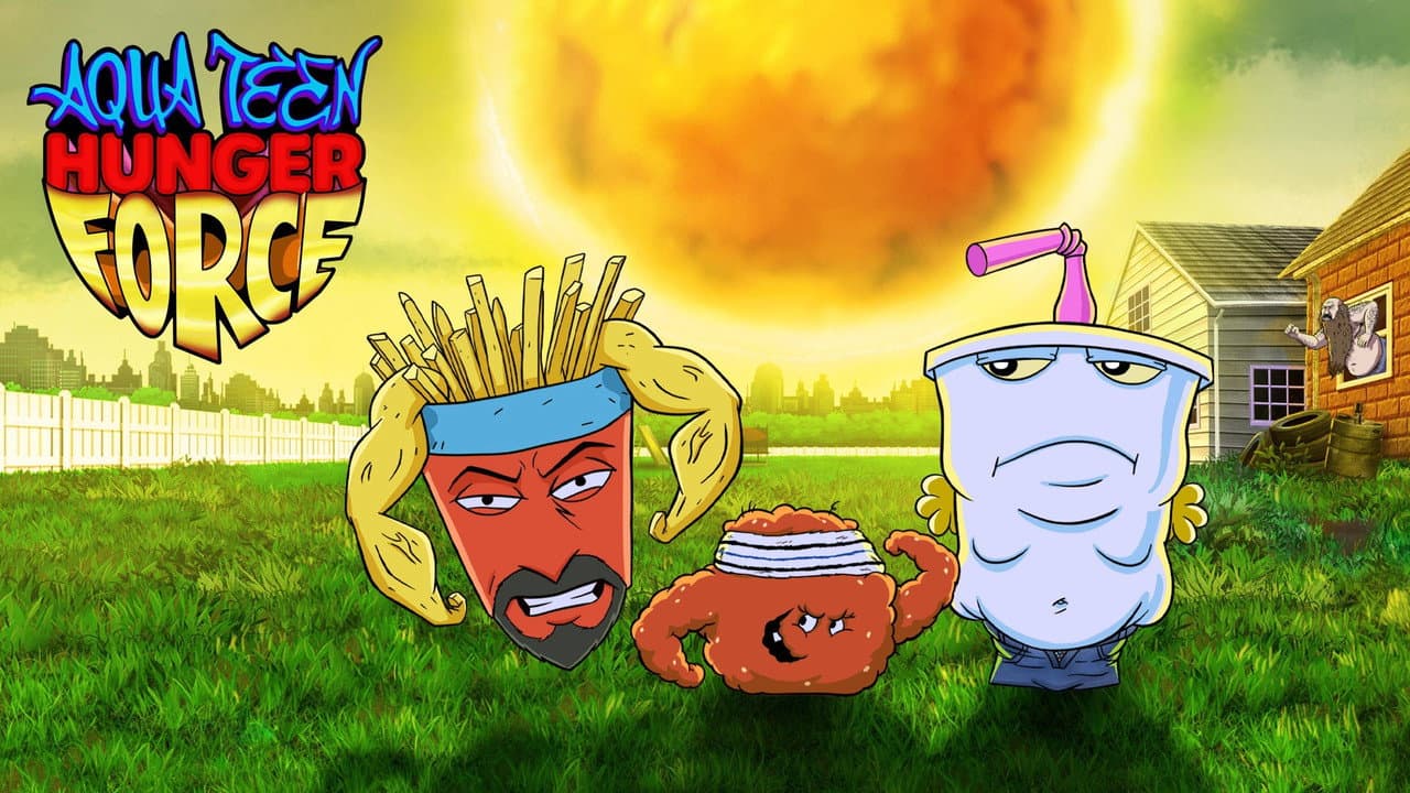 Aqua Teen Hunger Force — backdrops with title 5