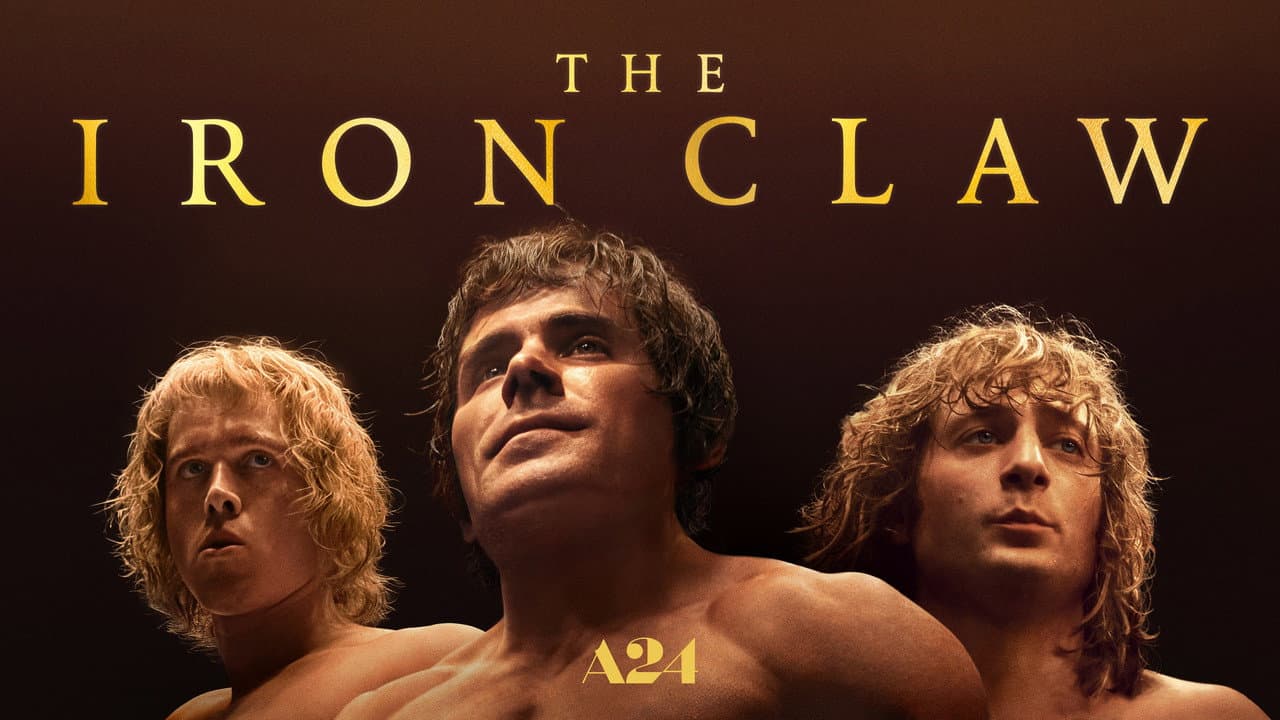 The Iron Claw — backdrops with title 4