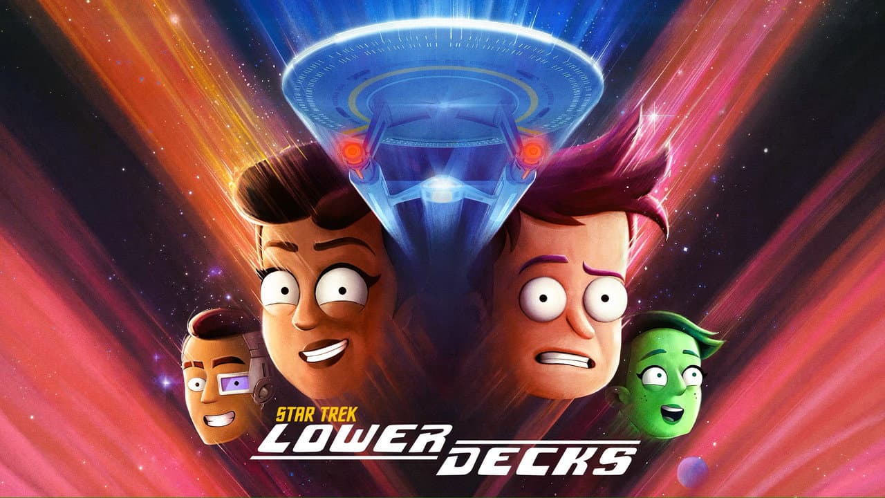 Star Trek: Lower Decks — backdrops with title 2