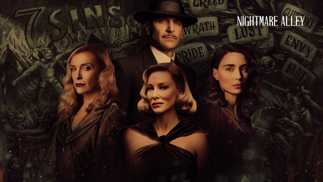 Nightmare Alley — backdrops with title 5