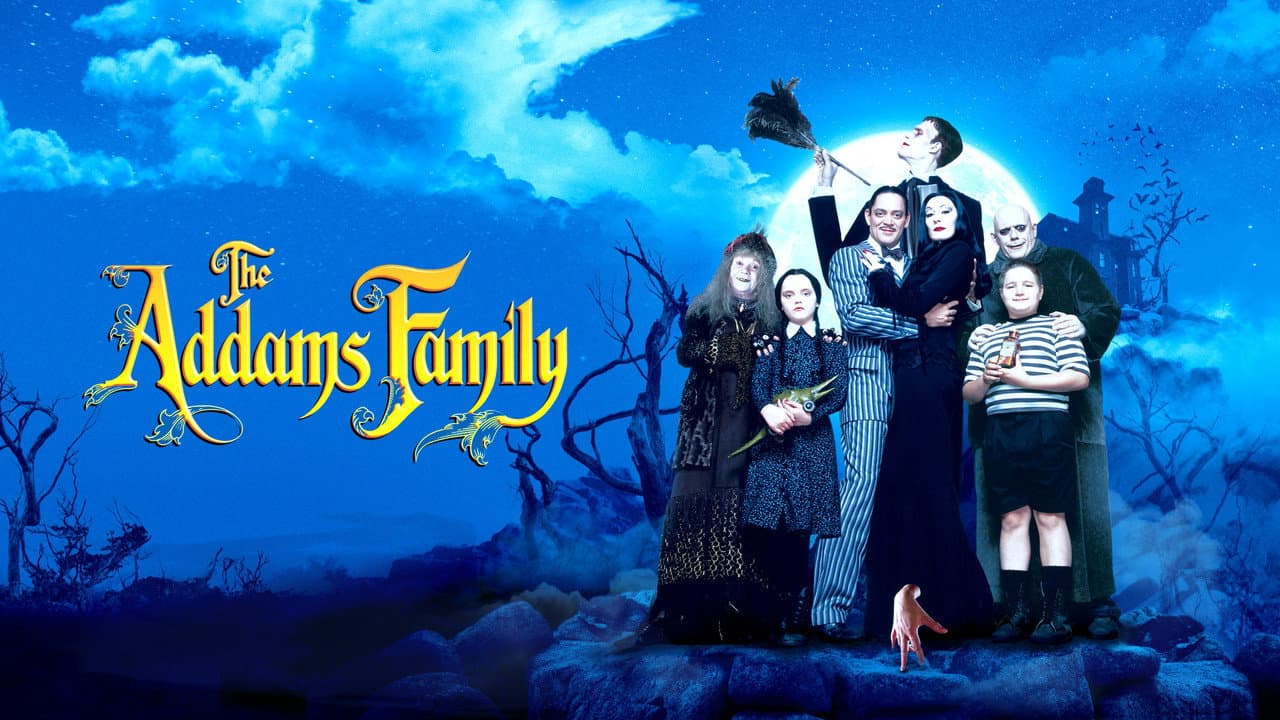 The Addams Family — backdrops with title 3