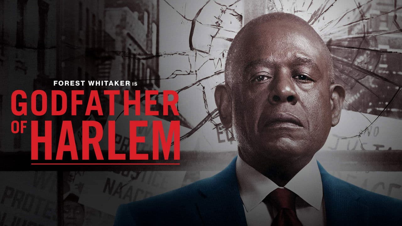 Godfather of Harlem — backdrops with title 3