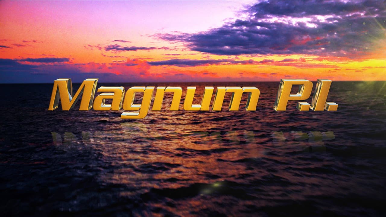 Magnum P.I. — backdrops with title 6
