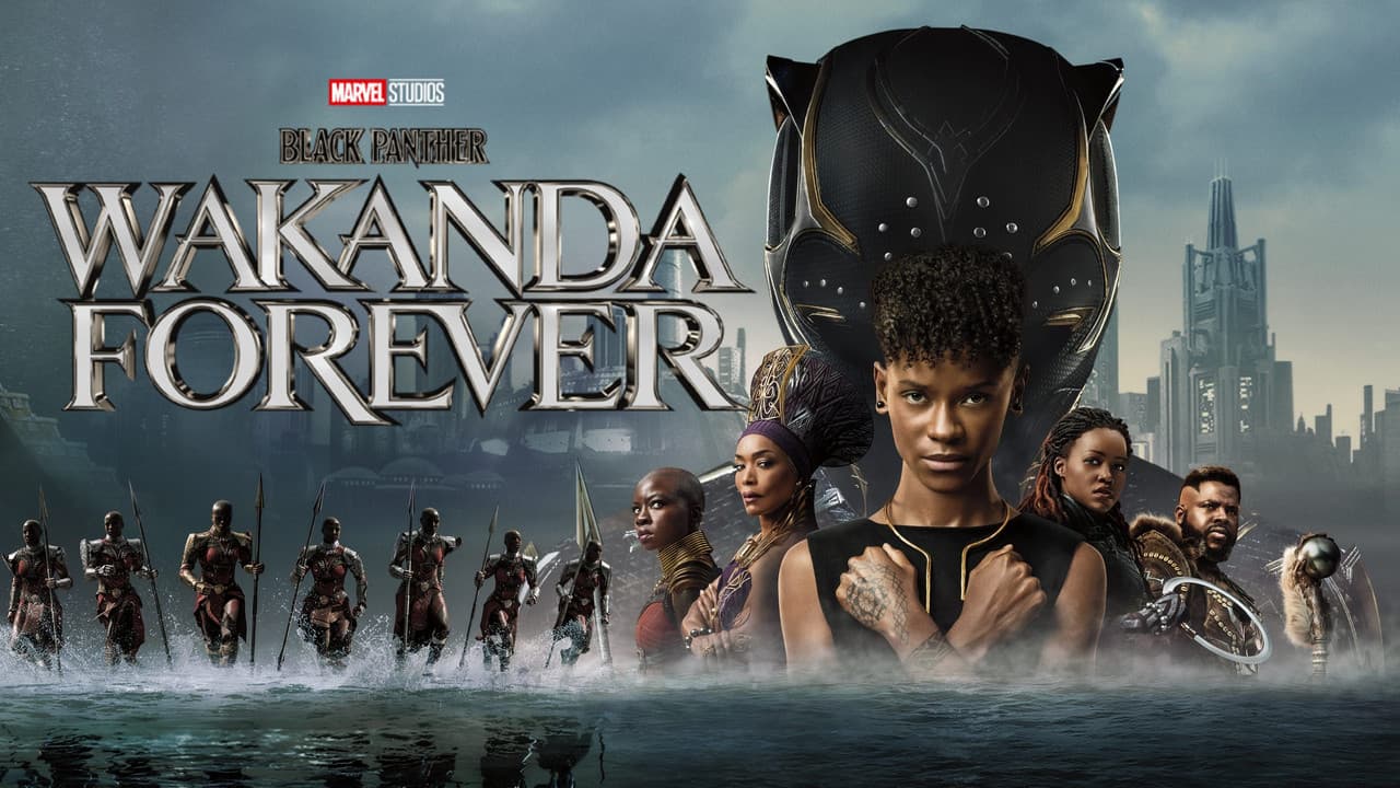 Black Panther: Wakanda Forever — backdrops with title 7