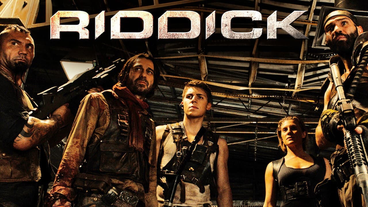 Riddick — backdrops with title 8